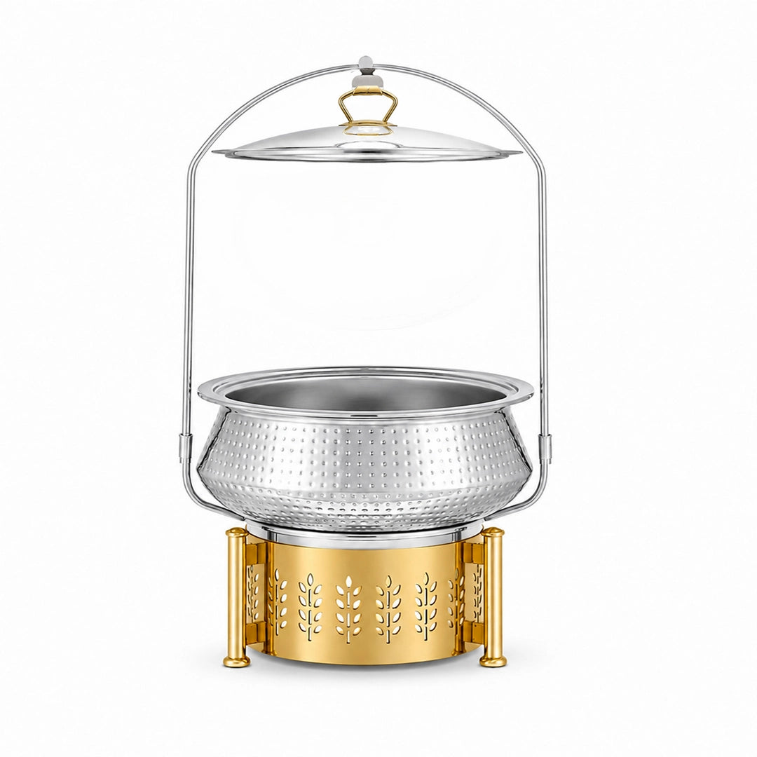 Victoria Handi-Style Hammered Round Chafing Dish | 20-32 cm