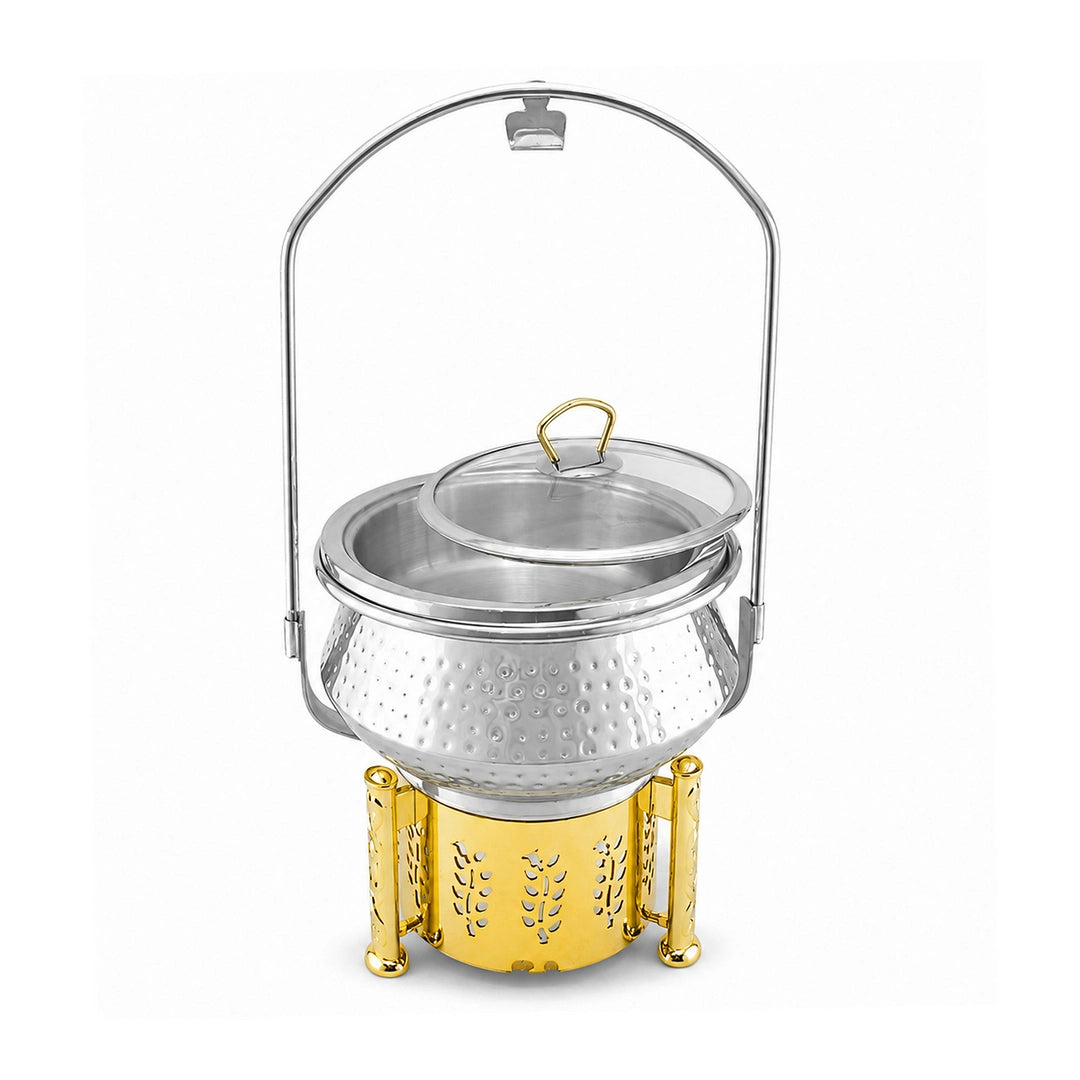 Victoria Handi-Style Hammered Round Chafing Dish | 20-32 cm