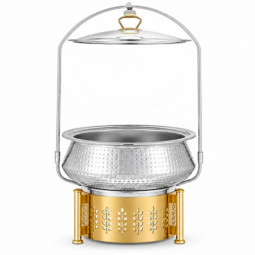 Victoria Handi-Style Hammered Round Chafing Dish | 20-32 cm