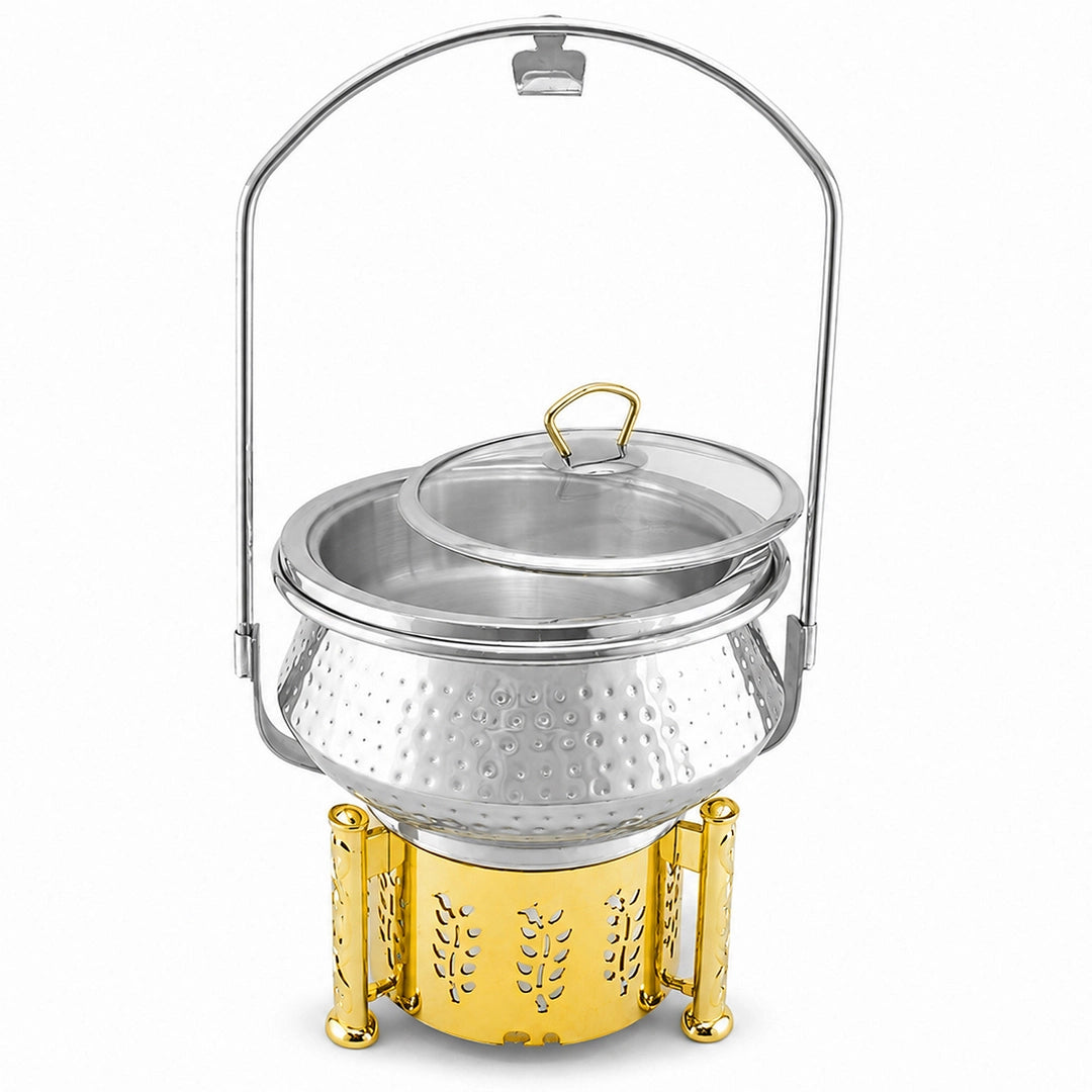 Victoria Handi-Style Hammered Round Chafing Dish | 20-32 cm