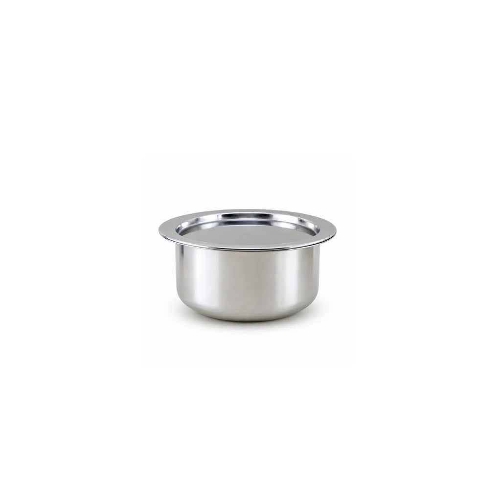 Stainless Steel Cooking Pot With Lid | 7 Inch