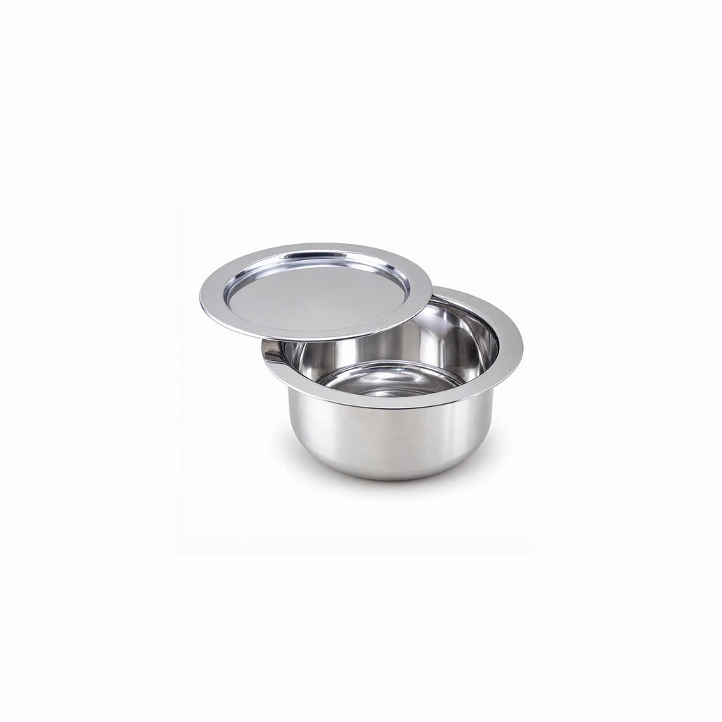 Stainless Steel Cooking Pot With Lid | 8 Inch