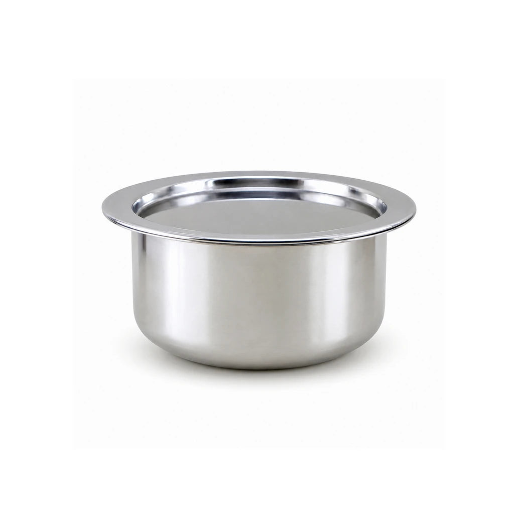Stainless Steel Cooking Pot With Lid | 11 Inch
