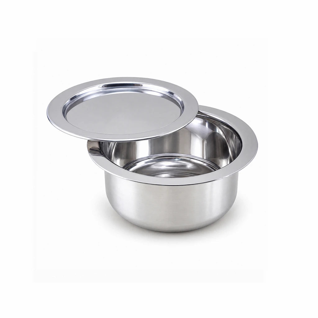 Stainless Steel Cooking Pot With Lid | 11 Inch