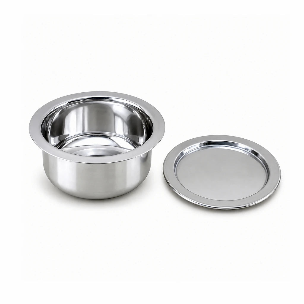 Stainless Steel Cooking Pot With Lid | 11 Inch