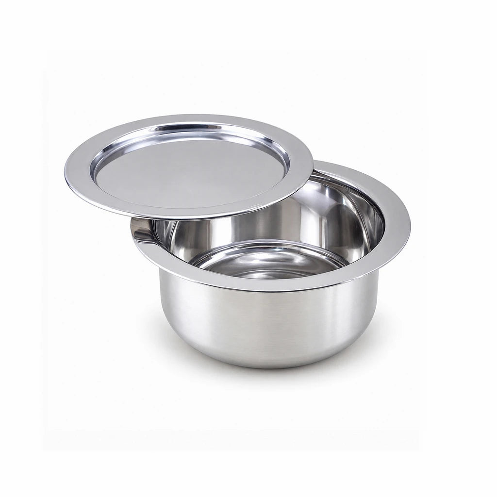 Stainless Steel Cooking Pot With Lid | 12 Inch