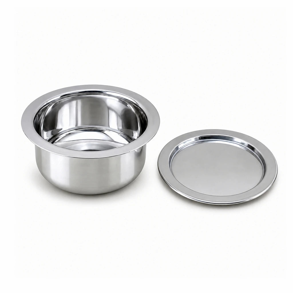Stainless Steel Cooking Pot With Lid | 12 Inch