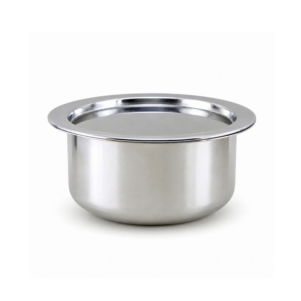 Stainless Steel Cooking Pot With Lid | 14 Inch