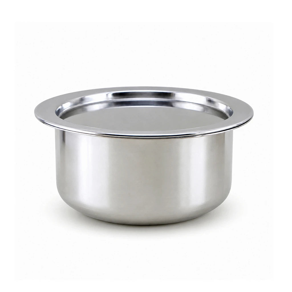 Stainless Steel Cooking Pot With Lid | 16 Inch