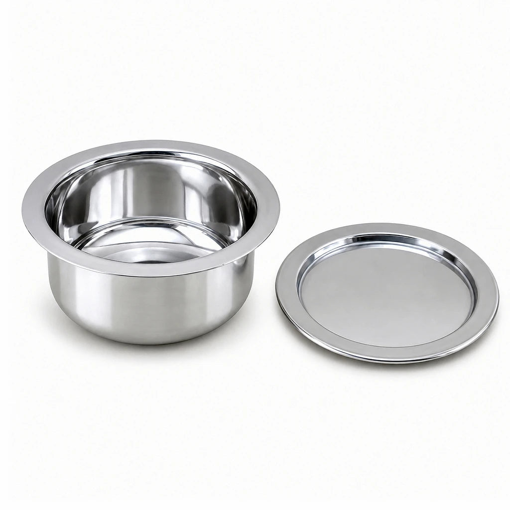 Stainless Steel Cooking Pot With Lid | 16 Inch