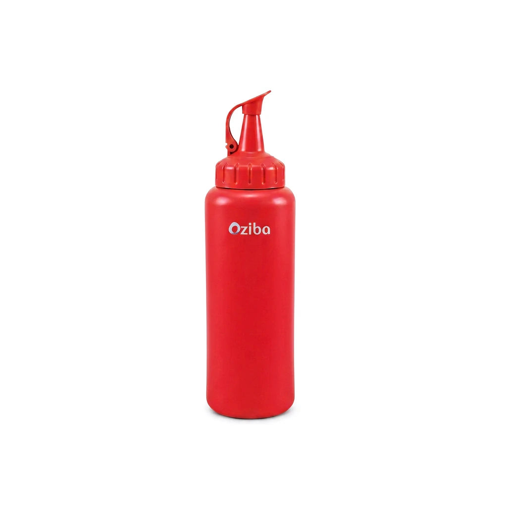 Ziba Plastic Sauce Bottle - 350 ML | Red