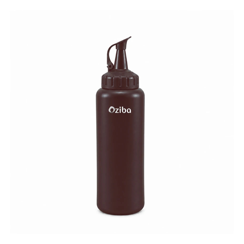 Ziba Plastic Sauce Bottle - 350 ML | Brown