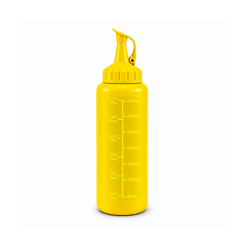 Ziba Plastic Sauce Bottle - 350 ML | Yellow