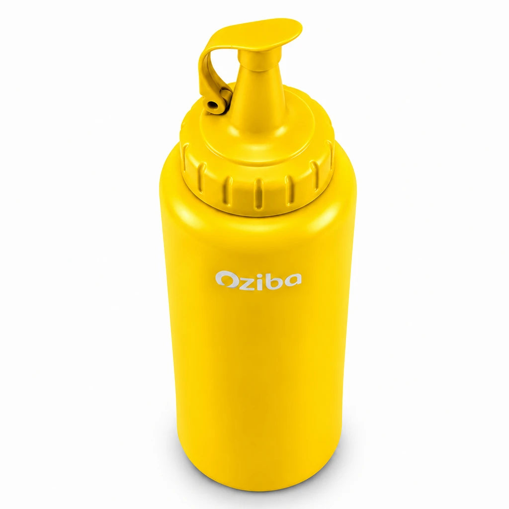 Ziba Plastic Sauce Bottle - 1000 ML | Yellow