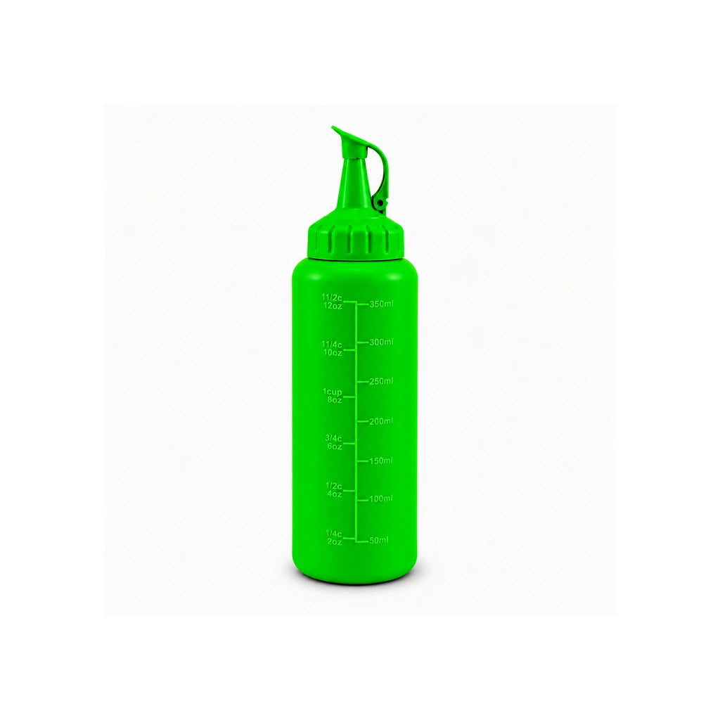 Ziba Plastic Sauce Bottle - 350 ML | Green