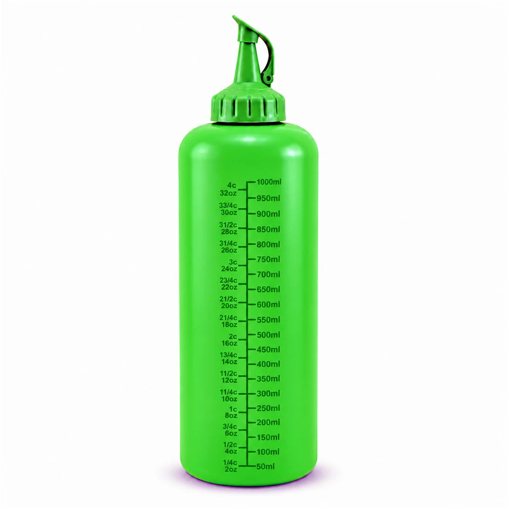Ziba Plastic Sauce Bottle - 1000 ML | Green