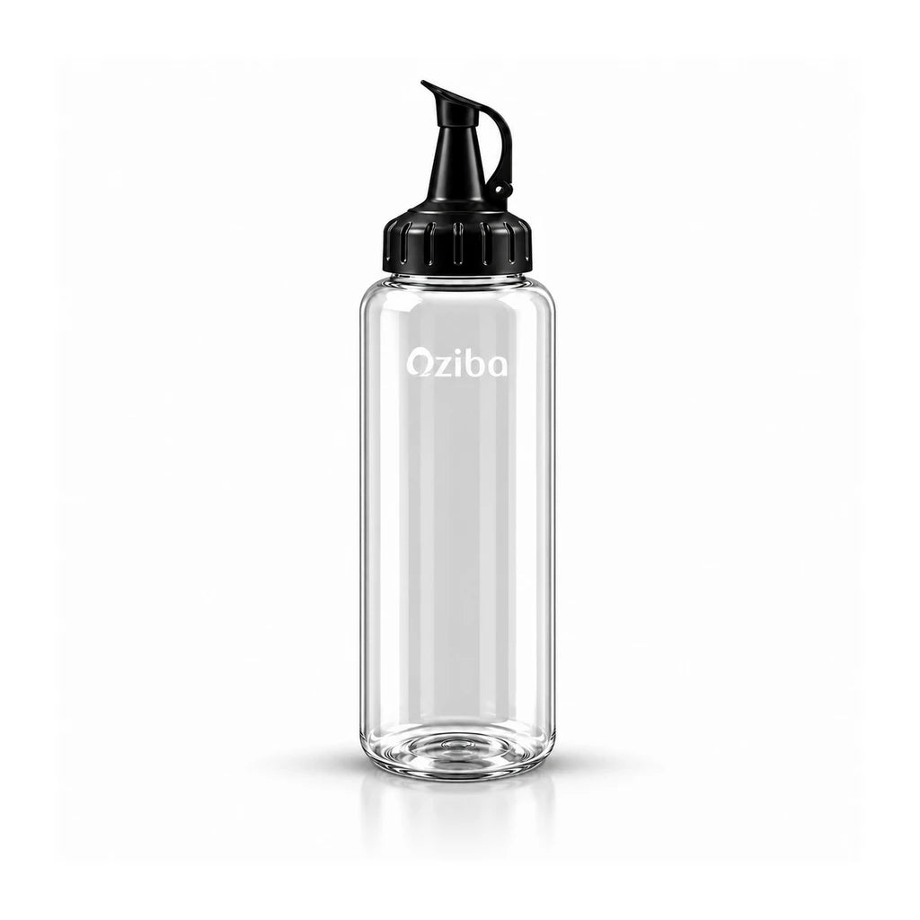 Ziba Plastic Sauce Bottle - 350 ML | Transparent