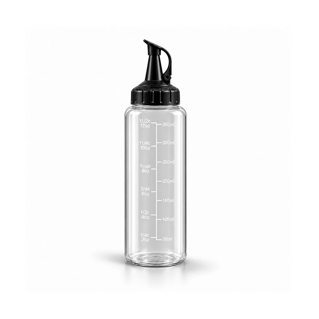 Ziba Plastic Sauce Bottle - 350 ML | Transparent