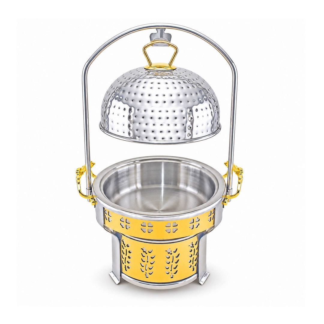 Oman Round Stainless Steel Open Chafing Dish | 6 Sizes: 20cm to 40cm
