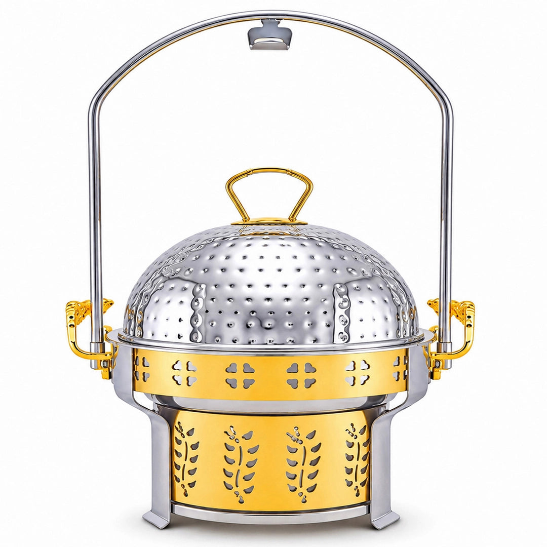 Oman Round Stainless Steel Open Chafing Dish | 6 Sizes: 20cm to 40cm