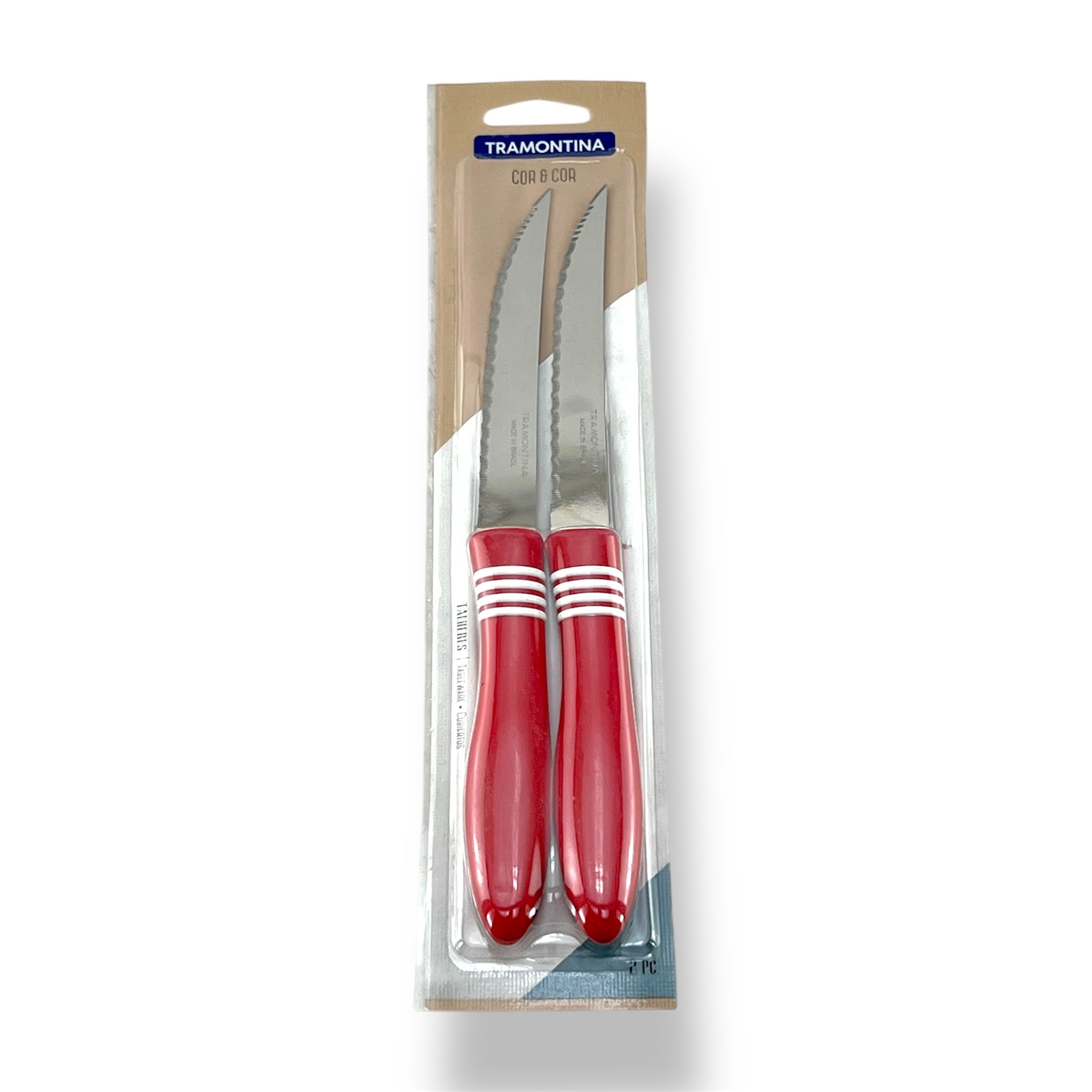 Tramontina Cor & Cor Pack-of-2  Knife Set 5"