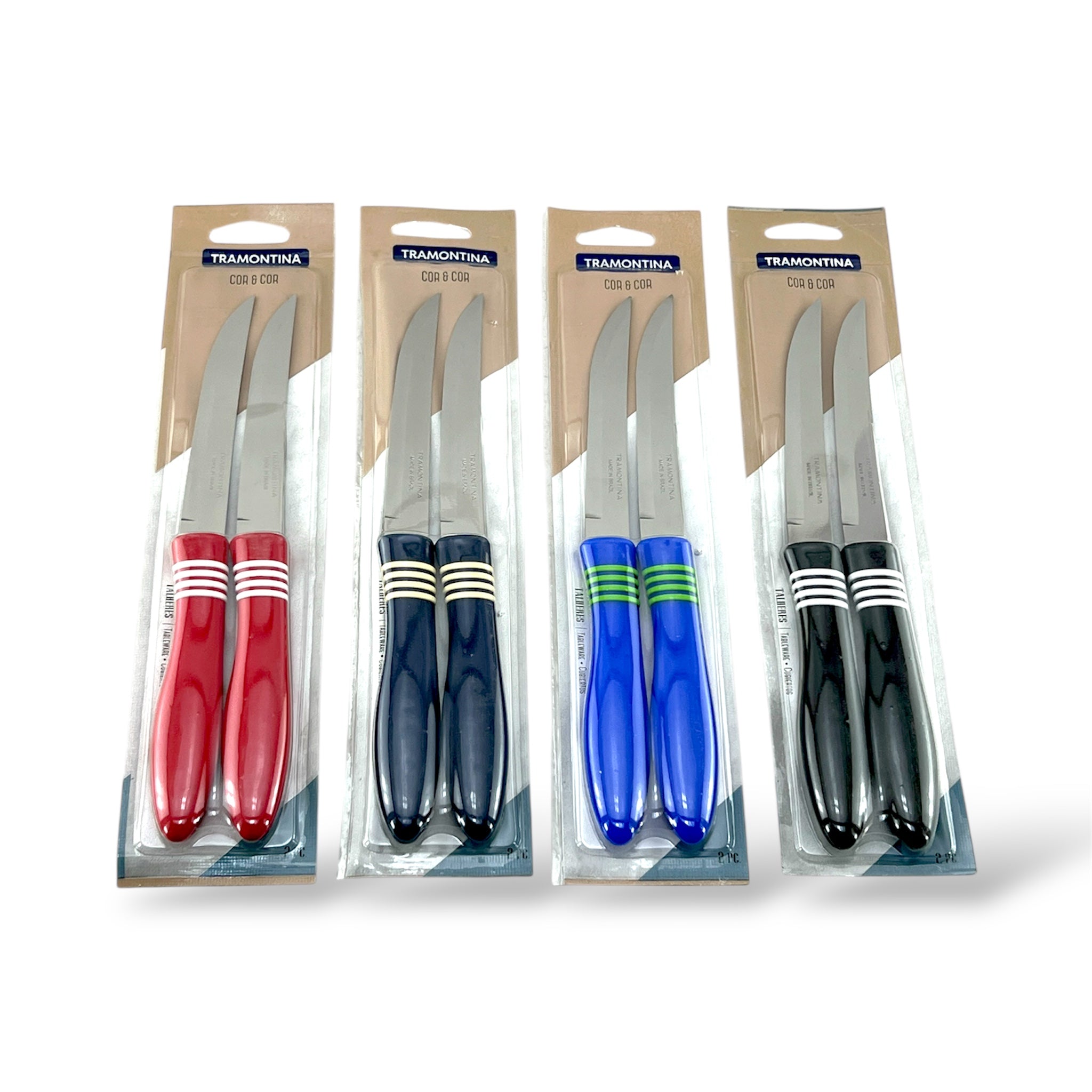 Tramontina Cor & Cor Pack-of-2  Knife Set 5"