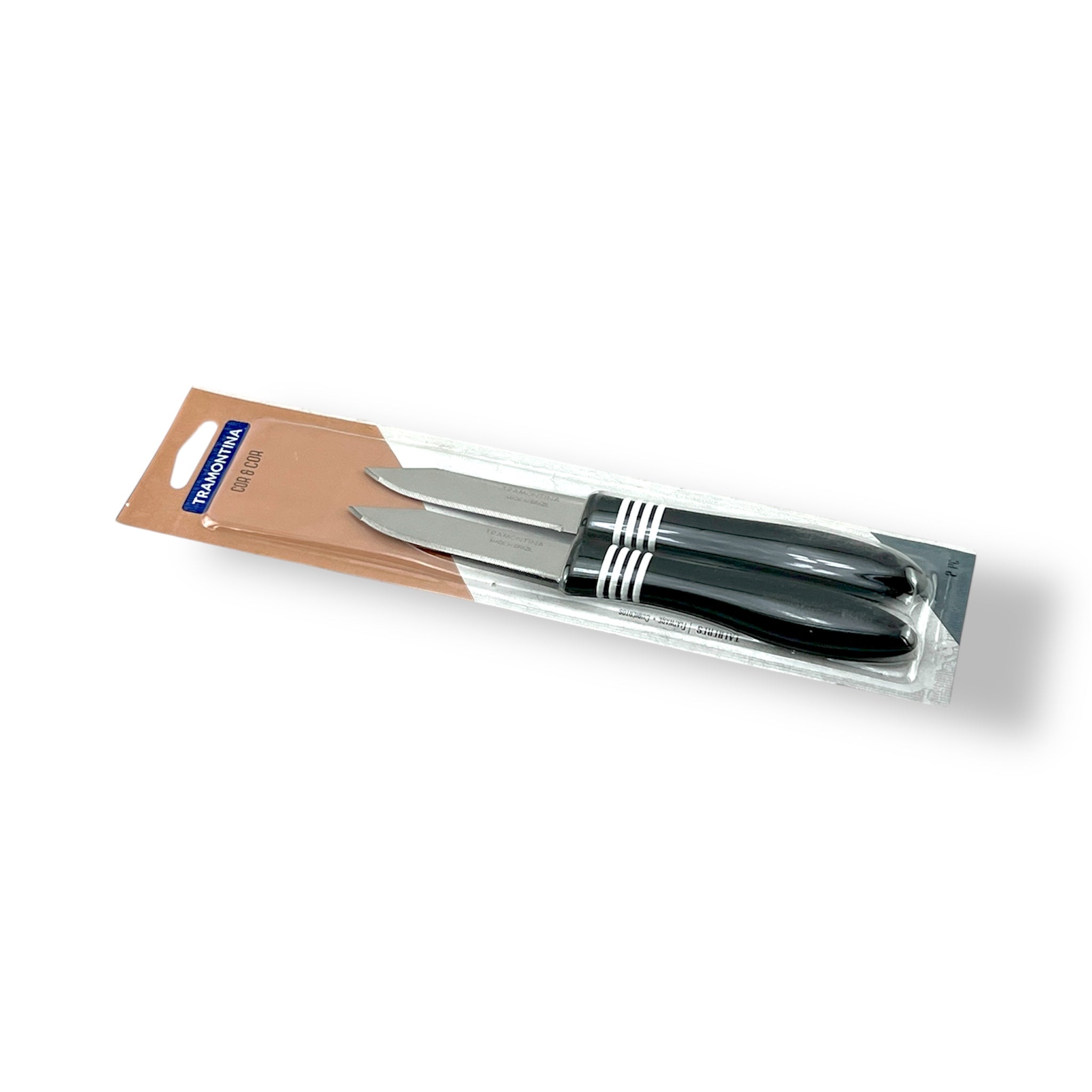 Tramontina Cor & Cor Pack-of-2  Knife Set 3"