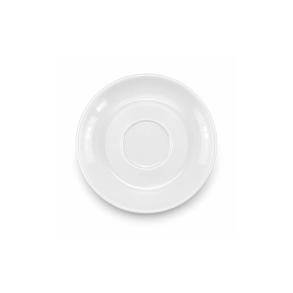 BK Forte Classic Ceramic Saucer 6-Inch | White