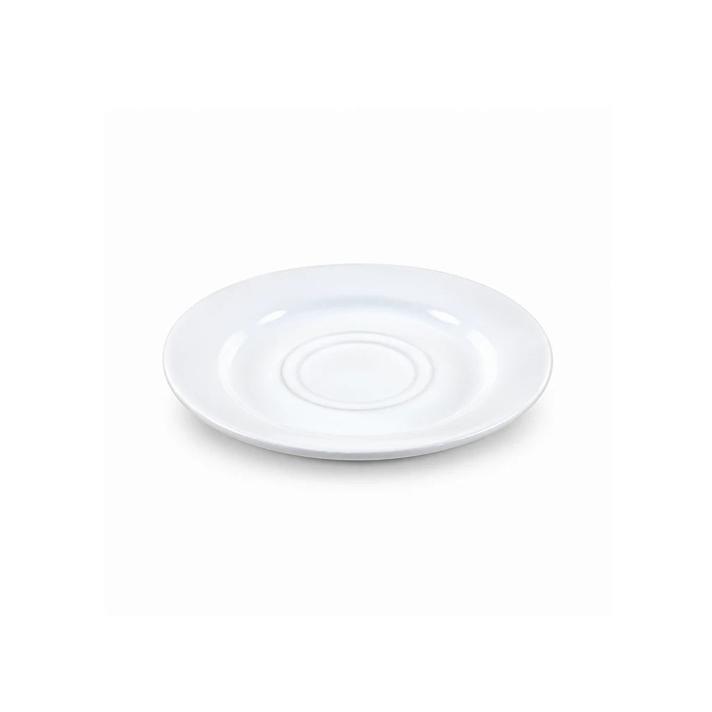 PC Topaz White Ceramic Saucer 6-Inch | White