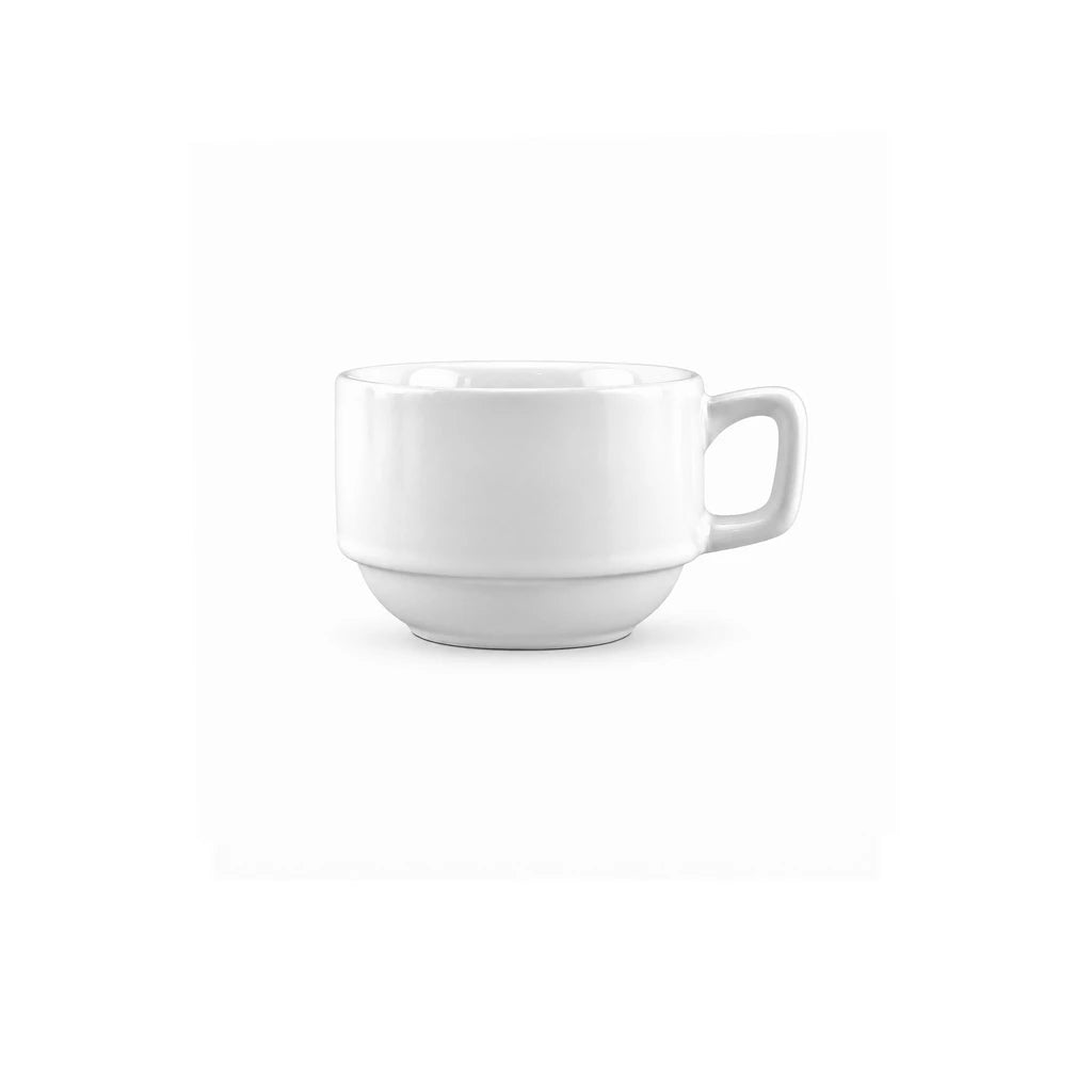 PC Topaz White Ceramic Cup 350 ML | White