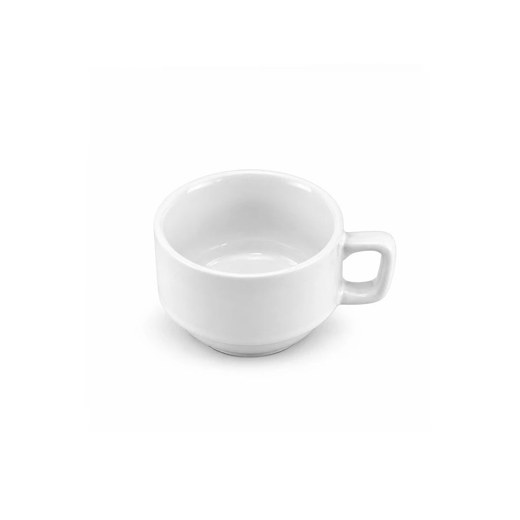 PC Topaz White Ceramic Cup 350 ML | White