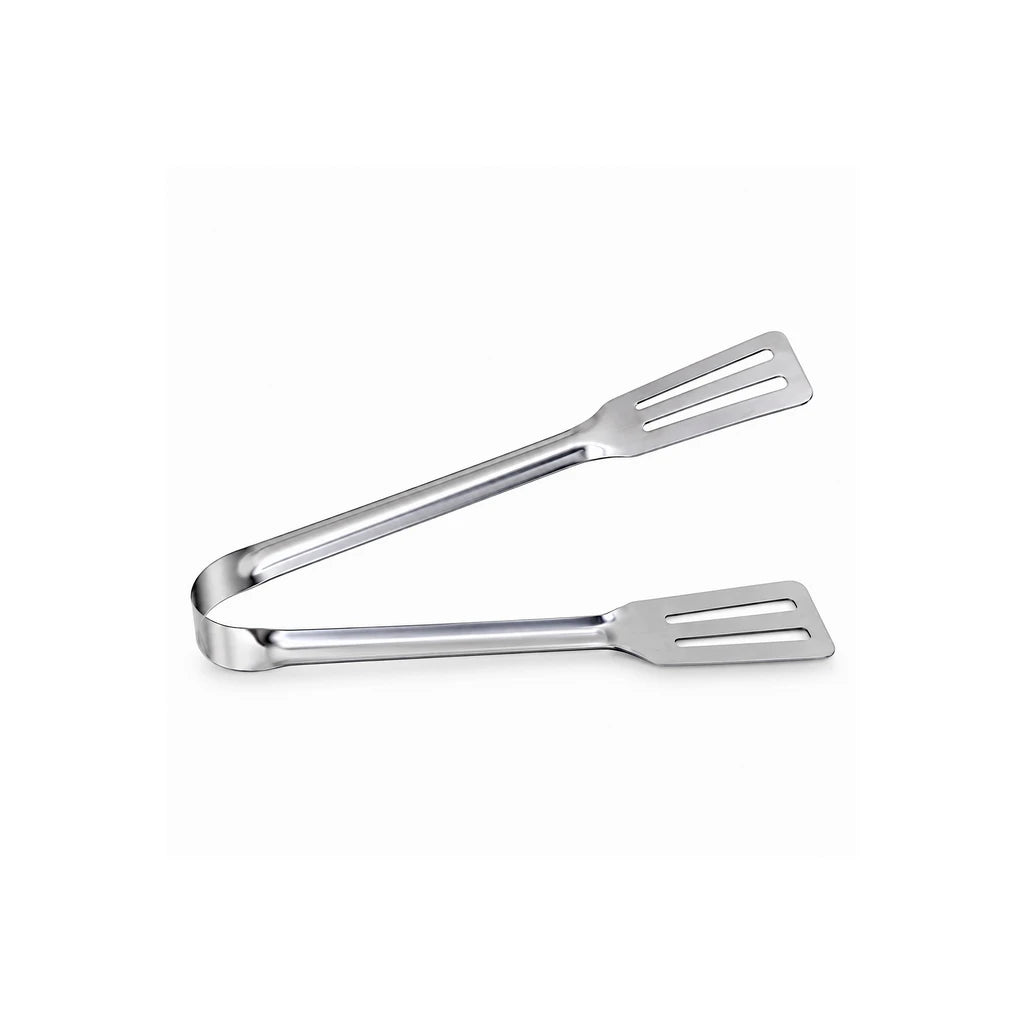 Blaze Triple-Slot Paddle Stainless Steel Loop Tong – 9 Inch