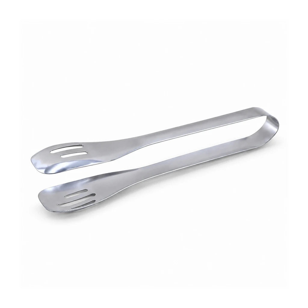 Blaze Scalloped-Edge Stainless Steel Kitchen Tong - 9 Inch
