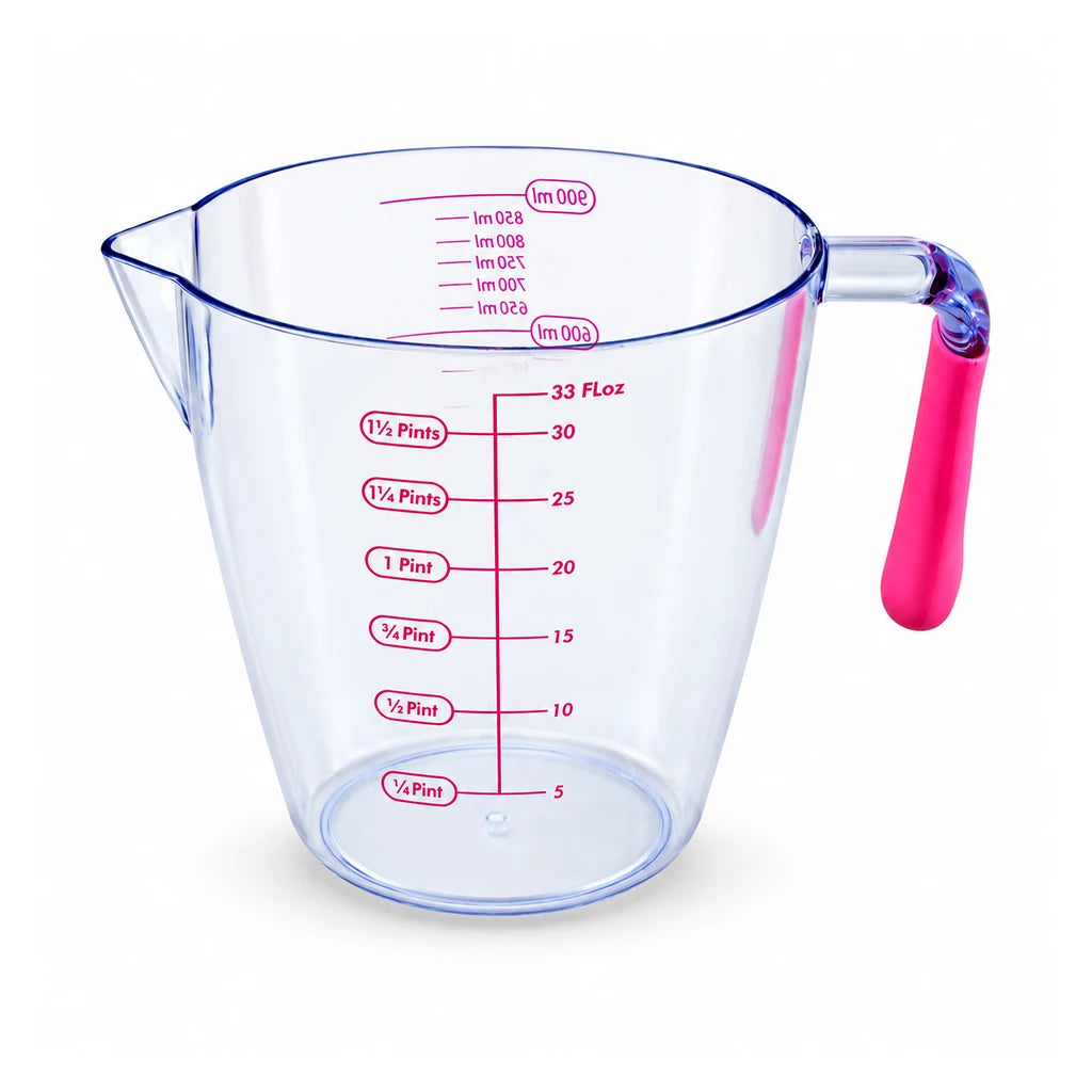 Best Glass Measuring Jug – 900 ml / 33 fl oz / 1½ pints