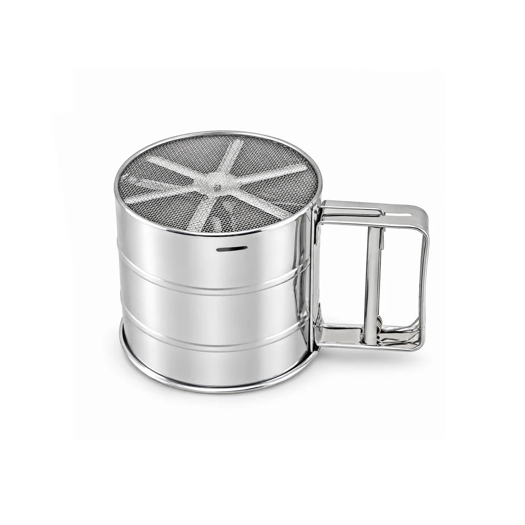 Crest Small Stainless Steel Flour Strainer - 250 g