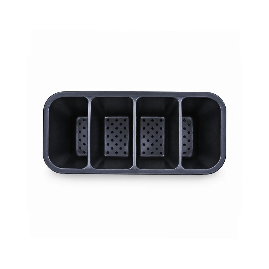 Z.I.K 4-Portion Stainless Steel Cutlery Holder