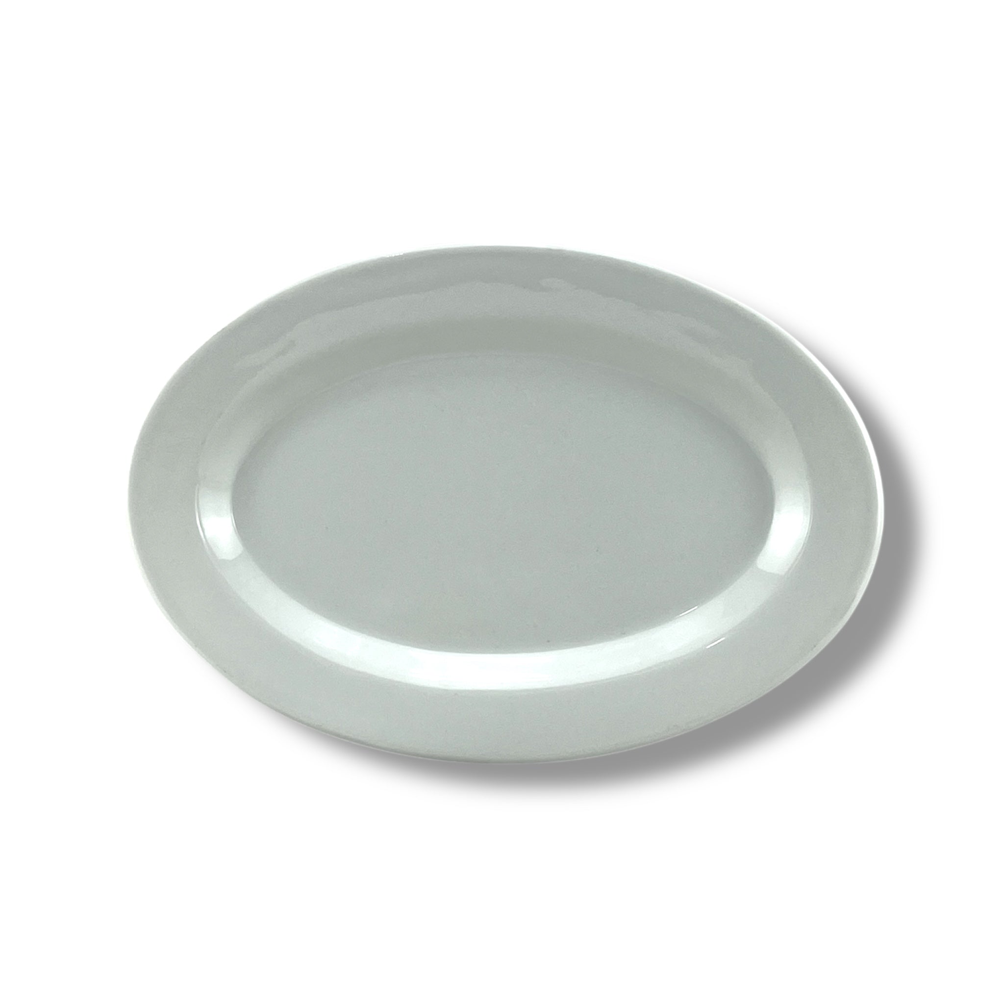 Blaze White Melamine Oval Dish