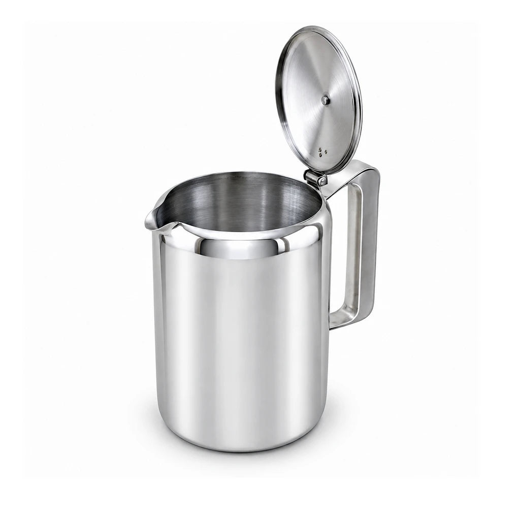WorldWide Polished Stainless Steel 2-Liter Jug