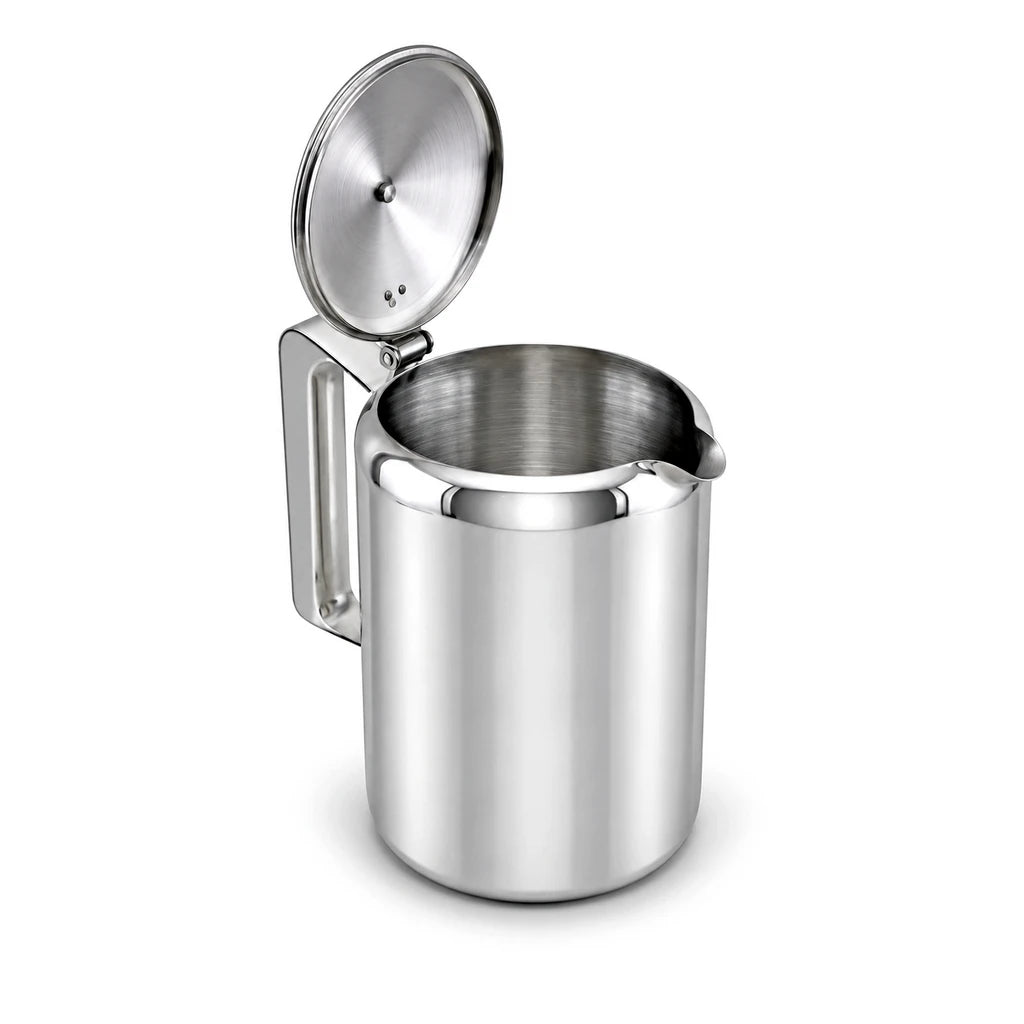 WorldWide Polished Stainless Steel 2-Liter Jug