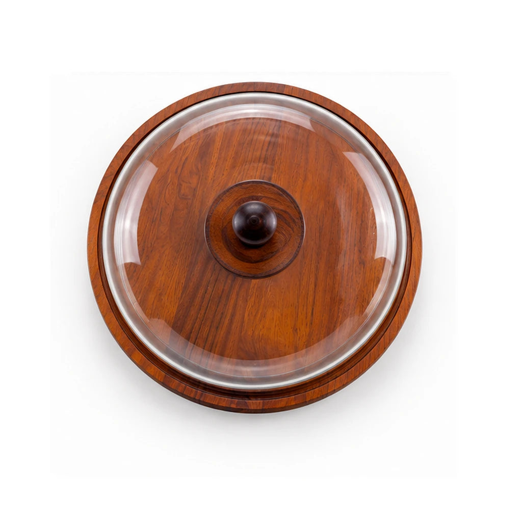 Shengya Acrylic Cake Dome With Wooden Board