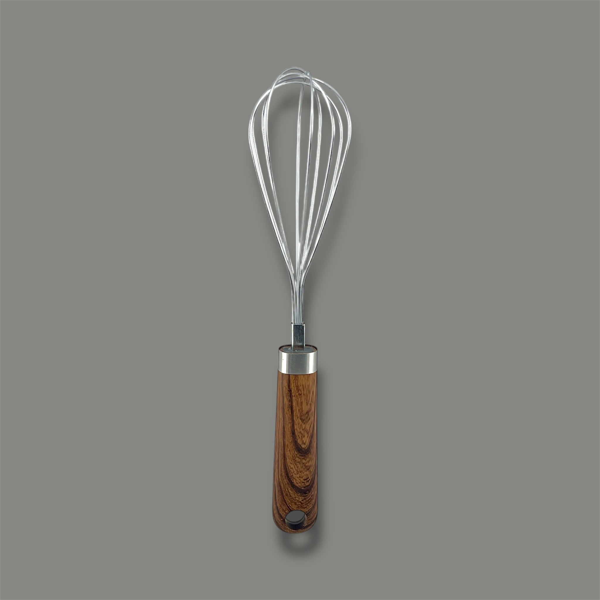 Top Choice Egg Beater With Wooden Handle