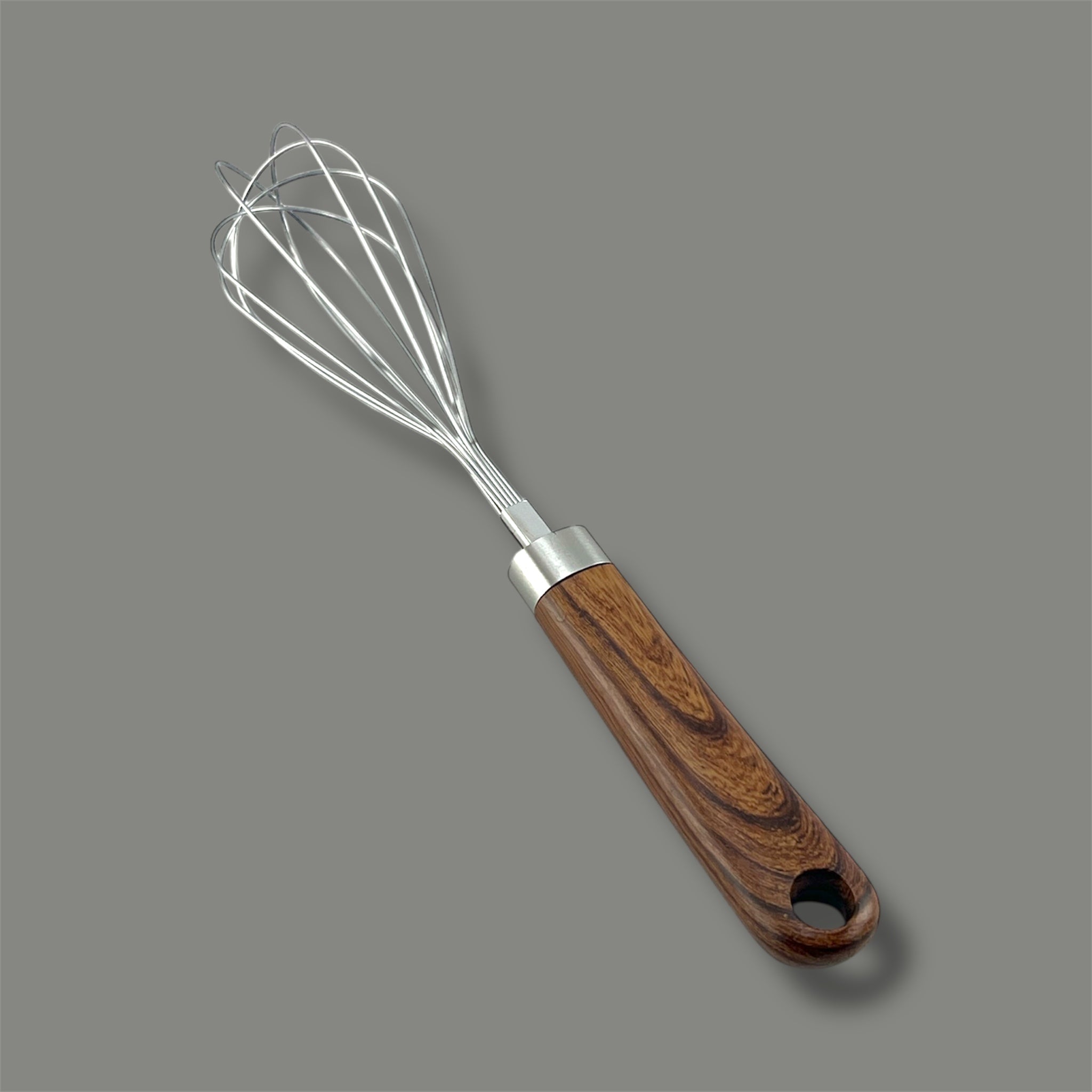 Top Choice Egg Beater With Wooden Handle