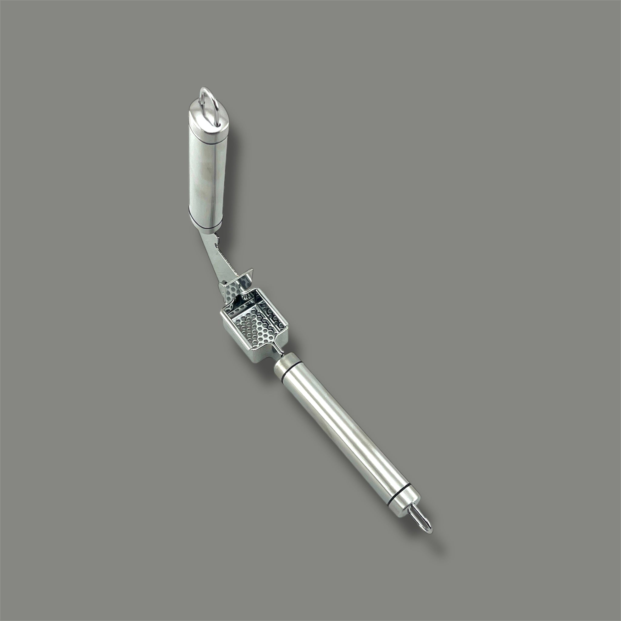 Top Choice Stainless Steel Garlic Press