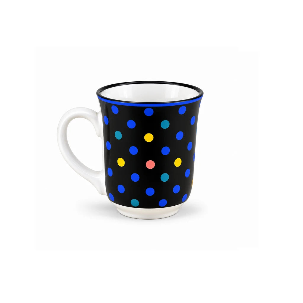 Heritage Porcelain Mug 250 ML | Small Polka Dot | Blue