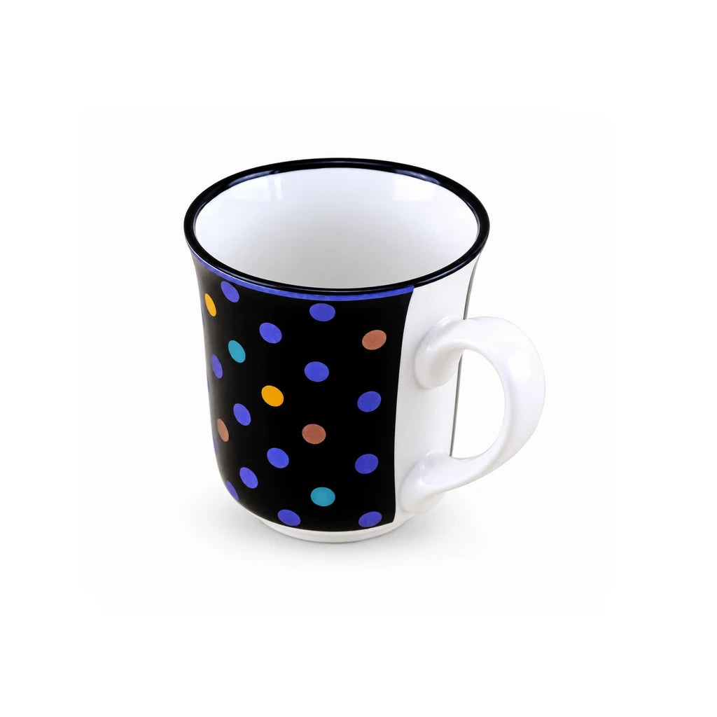 Heritage Porcelain Mug 250 ML | Small Polka Dot | Blue