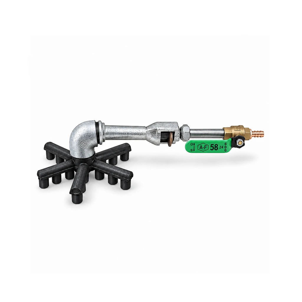 Iron Multi-Jet Natural Gas Burner - 18, 24 & 32 Holes