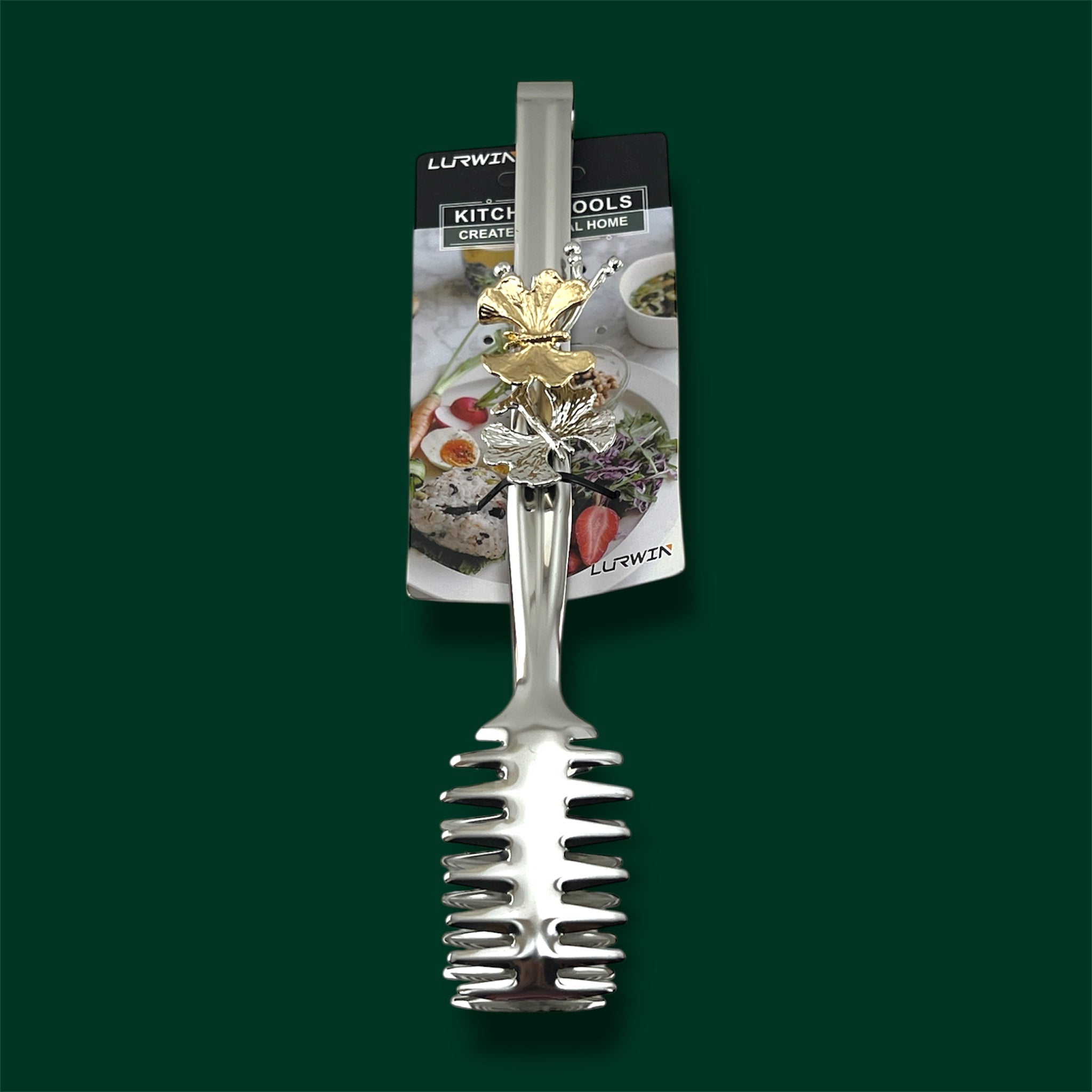 Lurwin Luxury Serving Tong Butterfly Design