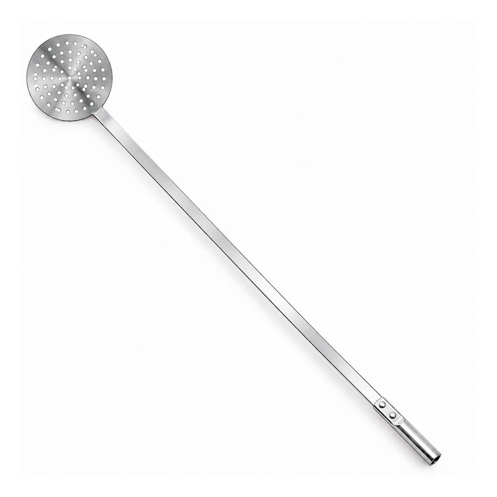 Stainless Steel 4-Inch Poori Frying Skimmer