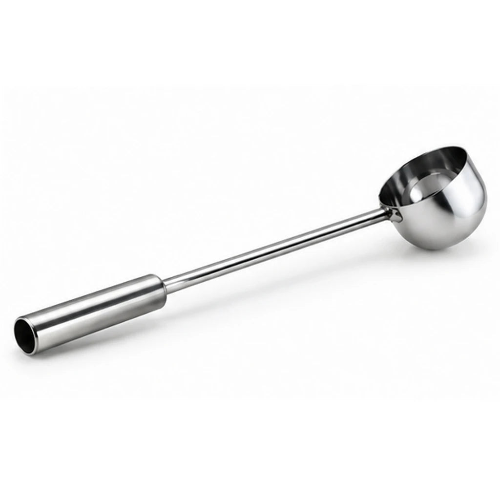 Stainless Steel Serving Ladle with Pipe Handle - 20 & 24 Inch