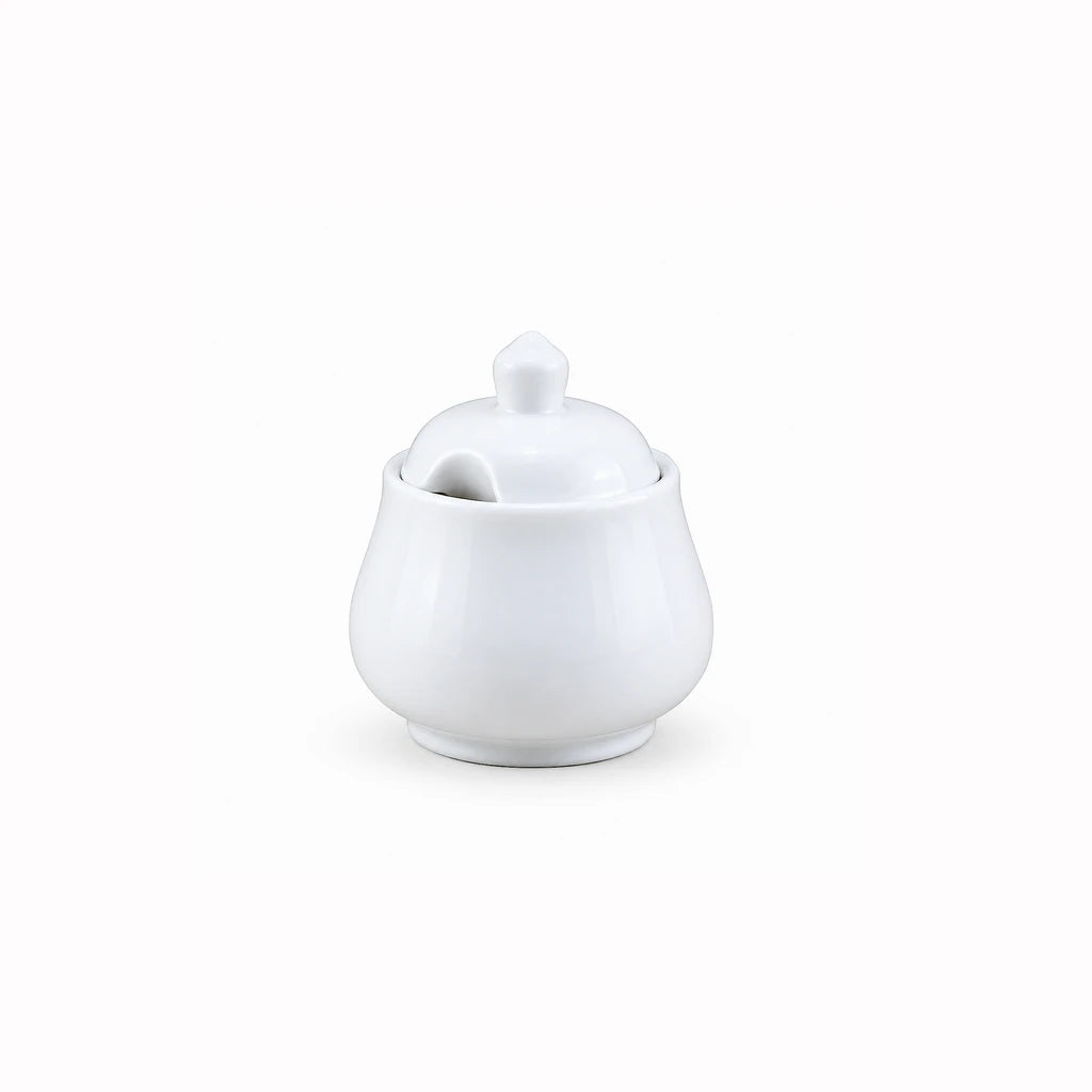 Danny Home 350 ML Ceramic Sugar Pot With Lid